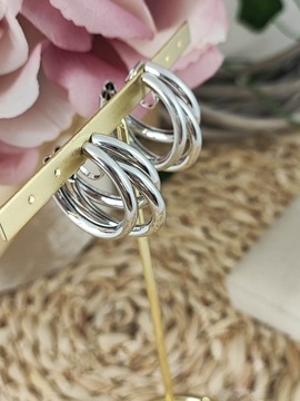 Серебряные зажимы для ушей, украшения, новые диски c105
