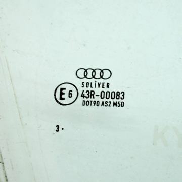 фото thumb №6, Audi a6 s6 c7 4g 2014 перед сторона права скло двері передніх