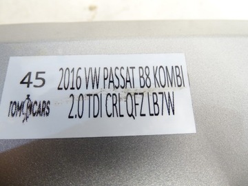 фото thumb №10, Крило лівий перед переднє vw passat b8 lb7w