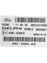 фото thumb №5, Ford focus mk3 2.0 tdci компютер двигуна bv61-12a650-agd