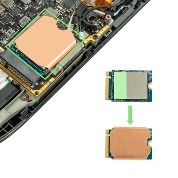 РАДИАТОР STEAM DECK SSD ТЕРМОПОДКЛАДКА