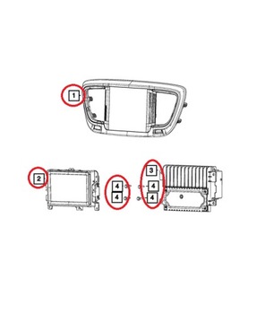 фото thumb №4, Chrysler pacifica радіо монітор дисплей 18-20