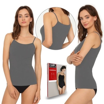 Майка GATTA CAMISOLE, grigio, XL