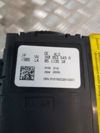 фото thumb №15, Vw golf v 03r- переключатель комбинированный лента замок зажигания 1k0959653 1k0953503f