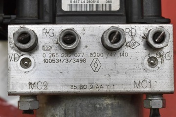 фото thumb №7, Насос abs 8200747140 renault clio 3 iii 1.2 16v 75 km 09-12