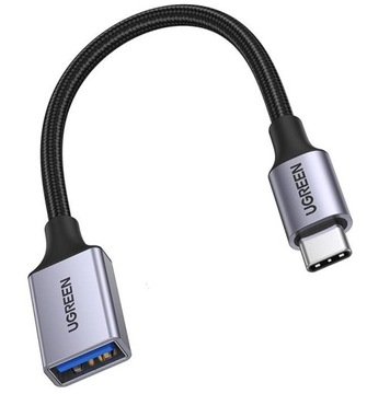 UGREEN АДАПТЕР OTG КАБЕЛЬ-АДАПТЕР USB-C 3.0 НА USB A 5 Гбит/с 15 см