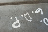 фото thumb №10, Права планка заднього бампера mercedes-benz c w203 a2038852821 2.2l