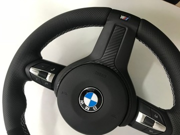 фото thumb №6, Bmw f30 f33 f36 f20 f15 f25 f31 f16 руль m набор алькантара обшитая