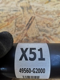 фото thumb №7, Hyundai kona 1.6 гібрид піввісь праві перед 49560-g2000