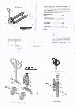 ГРУЗОВИК PALECIAK WRU4-2500 PTP 2500кг 1150