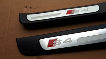 фото thumb №8, S4 b8 a4 планки накладки порогові перед зад 4x