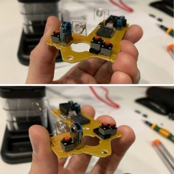 5PCS Kailh Mute Button 6x6x7.3 Silent Mouse Button Micro 6x6x7.3mm J60A