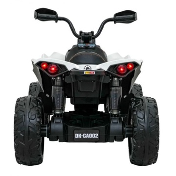 Duży Quad na akumulator Maverick CAN-AM ATV 2x200W 24V Biały