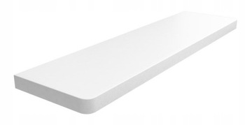 Parapet MDF BIAŁY Mat gr. 30 mm ZIELONA PŁYTA