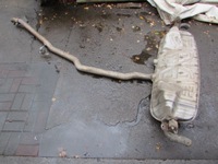 фото thumb №1, Выхлоп конечный vw touareg 2,5 tdi