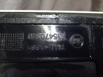 фото thumb №3, Fiat doblo ii накладка накладка планка кришки зад 735470340