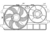 фото thumb №14, Вентилятор радиатора ford transit connect 02- 1.8