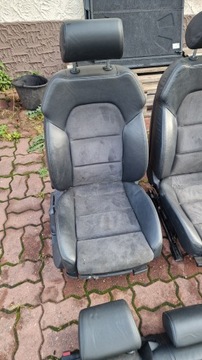 фото thumb №8, Сидіння диван обшивки підігрів перед зад підлокітник європа audi a6 c6