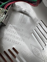 фото thumb №7, Captur i lift зеркало заднего вида корпус 963296351r a051801