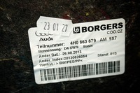 фото thumb №8, Оббивка боковина багажника audi a8 s8 4h0863879am