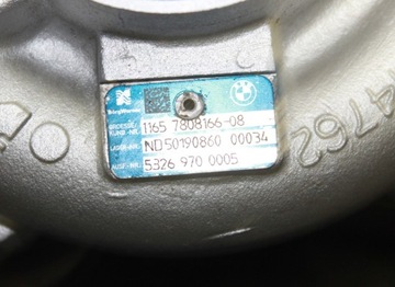 фото thumb №9, Bmw f07 f10 f01 x5 e70 x6 e71 n57d30b 3.5d 4.0d 306km турбина turbo 7808166