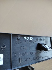 фото thumb №11, Планки панелі розподільчої консолі renault laguna iii 6842100202r 684120005r