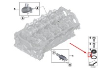 Купити Bmw 3 f30 ущільнювальне кільце клапана електромагнітного 7534776 11367534776, фото thumb