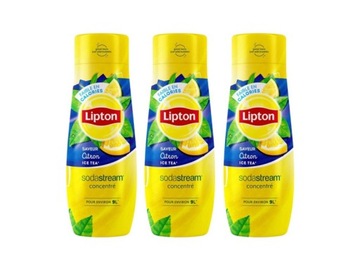 Syrop SODASTREAM Lipton Ice Tea Cytryna 3 x 440 ml