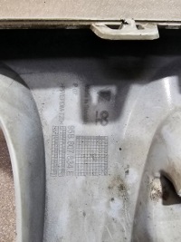 Porsche macan turbo gts оригінальний номер 95b807834e дифузор бампера заднього Київ, фото thumb