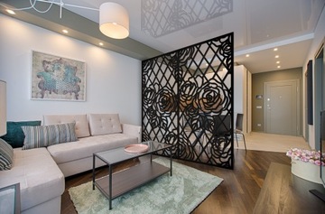 Перегородка, ажурное панно, перекрытие, 50х250
