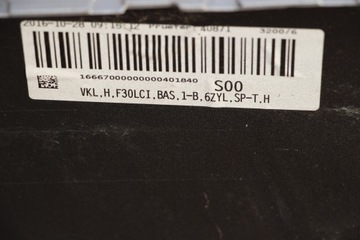 фото thumb №8, Колір glaciers a83 бампер зад задній bmw 3 iii f30 sedan рестайлінг lci 2015+