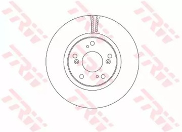 фото thumb №2, Диск тормоз. honda civic ix 12- перед