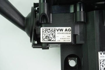 фото thumb №9, Лента сматыватель подушка безопасности подрулевые рычаги vw passsat b7 3c9953501bg 5k0953569t 3c9953502b
