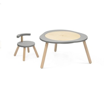 STOKKE Mutable V2 Многофункциональный игровой стол + стул Storm Grey