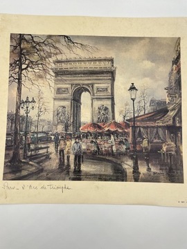 Парижская литография, издание Lutece 1981 года: Beris P'tre de Triomphe.