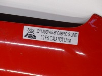 Капот крышка перед передняя двигателя audi a5 8t b8 czerwona lz3m 07-11r с Разборки, фото thumb