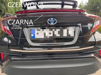 фото thumb №16, Toyota ch-r тюнинг молдинг световая led ledbar задняя свет стоп czarna chr