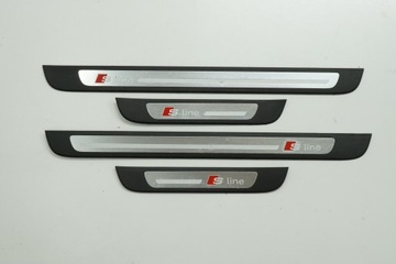 фото thumb №1, Audi a6 c7 рестайлінг 15r s-line планки накладки порогові комплект 4g0853373b