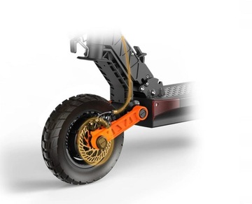 Электрический самокат JOYOR S10-S, 2x1000 Вт, 60 В, 18 Ач, двойной двигатель