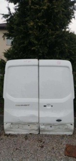 фото thumb №12, Дверь сдвижные правое боковые ford transit mk8 белый 2023 r замок тележка