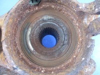 фото thumb №4, Audi 80 b3 1.8 поворотный кулак левая ступица подшипник