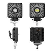 фото thumb №10, Rgb лампа светодиодная рабочая противотуманная фара 18w rgb функции świecenia dc9-80v квадрат