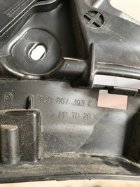 фото thumb №5, Ковзун бампера лівий зад passat cc 3c8807393c