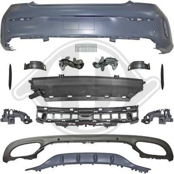 фото thumb №1, Бампер do mercedes c-kl. w205 1.14-7.18