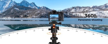 Карбоновый штатив K&F Concept (162 см) с шаровой головкой 36 мм (KF09.123)