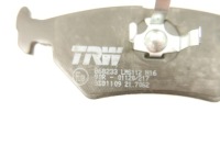 фото thumb №5, Тормозные колодки тормозные trw gdb1109