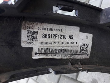 фото thumb №11, Kia sportage 4 iv 16- накладка спойлер бампера заднего зад 86612-f1010