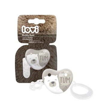 Цепочка для соски LOVI, узор BUDDY BEAR