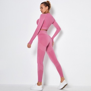 Спортивный комплект из двух предметов SET LEGGINGS топ FITNESS Gym SET L