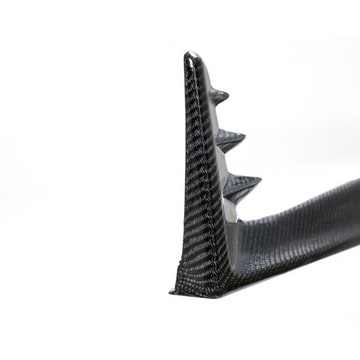 фото thumb №14, Карбон спойлеры накладка порогов volkswagen vw golf 8 gti mk8 2021-2022